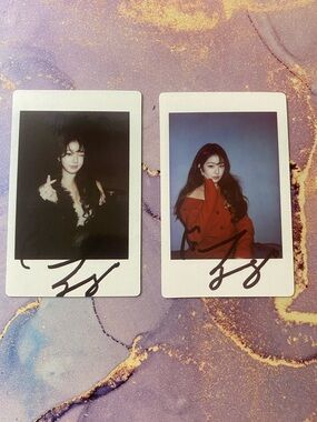 Kpop IVE Wonyoung Elle Magazine photocards